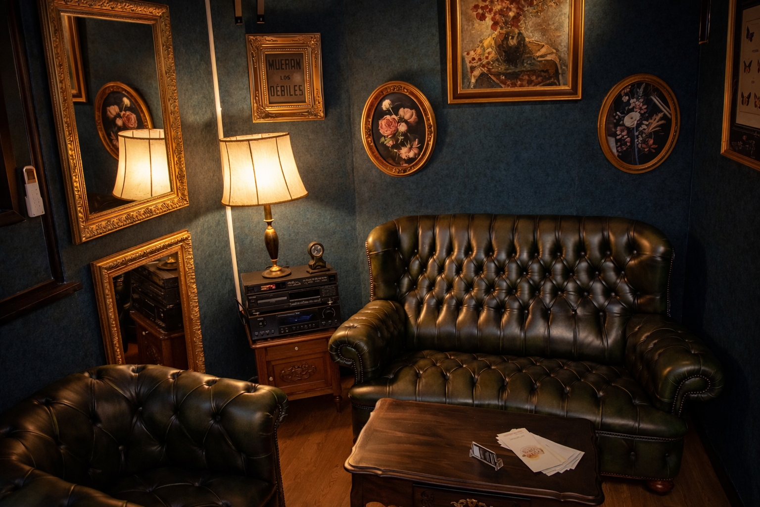 Le petit salon du Studio Pick Tattoo, vos tatoueurs à Lyon