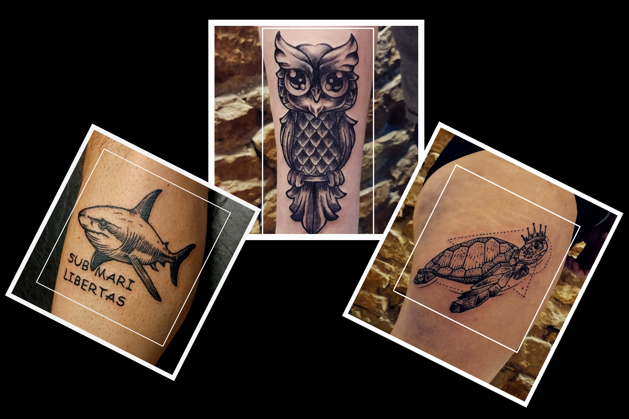 Exemples de tatouages réalisés par le Studio Pick Tattoo, vos tatoueurs à Lyon