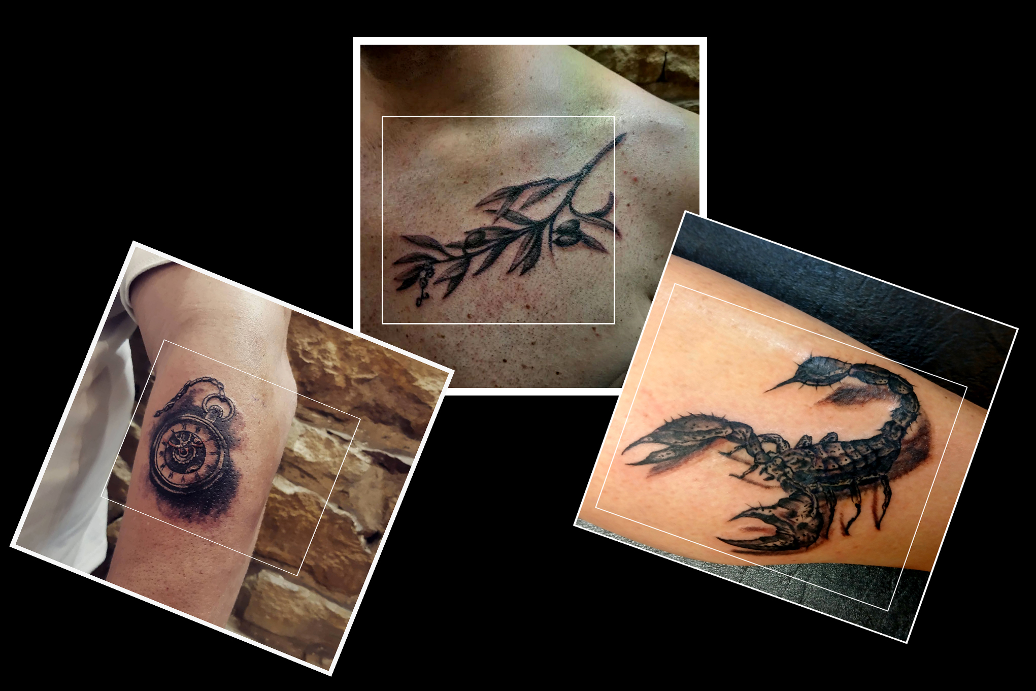 Exemples de tatouages réalisés par le Studio Pick Tattoo, vos tatoueurs à Lyon